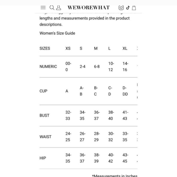 NWT WeWoreWhat Denim Mini Skirt Indigo Comfort Raw Blue Women's S XS - Picture 4 of 6